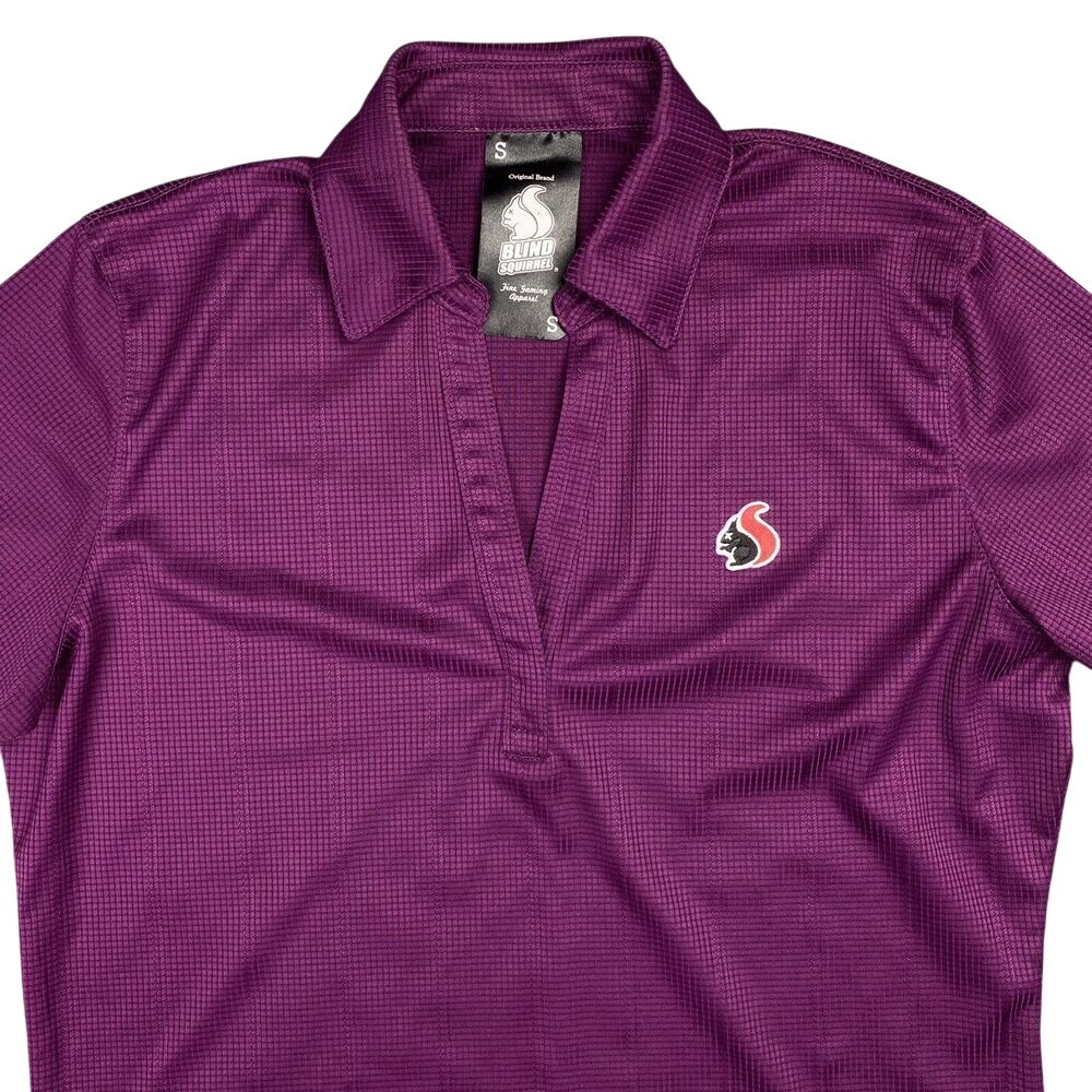 Blind Squirrel Shirt Womens Small‎ Video Gaming Polo Games God of War Sims